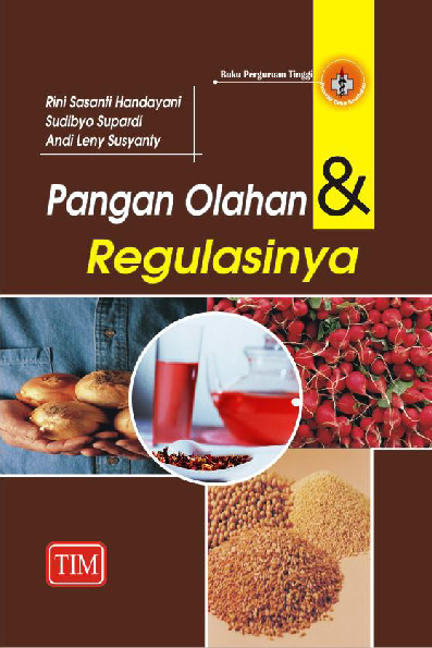 Sampul buku Pangan Olahan dan Regulas...